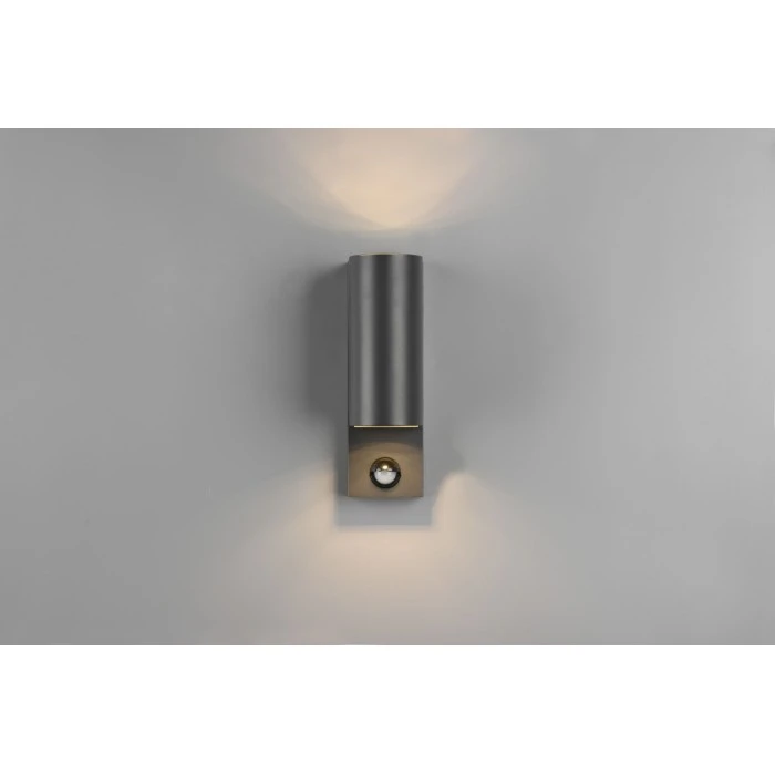 Trio Leuchten Roya Außenwandleuchte Anthrazit, 2-flammig, Bewegungsmelder 7 Trio Leuchten Roya Außenwandleuchte Anthrazit, 2-flammig, Bewegungsmelder – Bild 7