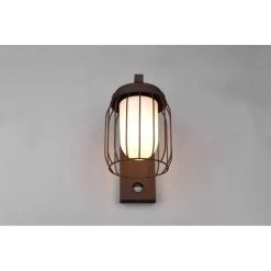 Trio Leuchten Tuela Au&szlig;enwandleuchte Rostfarben, 1-flammig, Bewegungsmelder -Außenleuchten Verkaufe trio leuchten tuela aussenwandleuchte 210869124 10