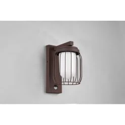 Trio Leuchten Tuela Au&szlig;enwandleuchte Rostfarben, 1-flammig, Bewegungsmelder -Außenleuchten Verkaufe trio leuchten tuela aussenwandleuchte 210869124 14