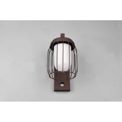 Trio Leuchten Tuela Au&szlig;enwandleuchte Rostfarben, 1-flammig, Bewegungsmelder -Außenleuchten Verkaufe trio leuchten tuela aussenwandleuchte 210869124 15