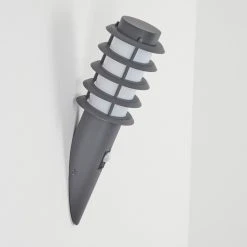 Hofstein Tunes Au&szlig;enwandleuchte Anthrazit, 1-flammig, Bewegungsmelder -Außenleuchten Verkaufe tunes aussenwandleuchte h3459119 8