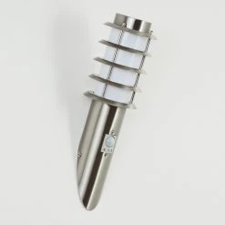 Hofstein Tunes Au&szlig;enwandleuchte Nickel-Matt, 1-flammig, Bewegungsmelder -Außenleuchten Verkaufe tunes aussenwandleuchte h3539774 8