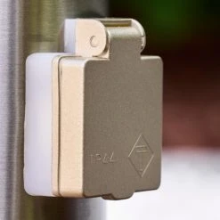 Hofstein Tunes Sockelleuchte Edelstahl, 1-flammig, Bewegungsmelder -Außenleuchten Verkaufe tunes sockelleuchte h165134 11