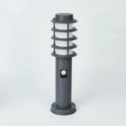 Hofstein Tunes Sockelleuchte Anthrazit, 1-flammig, Bewegungsmelder -Außenleuchten Verkaufe tunes sockelleuchte h3546512 5