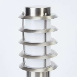 Hofstein Tunes Wegeleuchte Nickel-Matt, 1-flammig, Bewegungsmelder -Außenleuchten Verkaufe tunes wegeleuchte h3456897 7