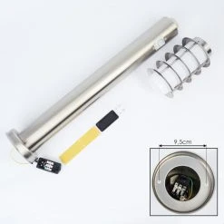 Hofstein Tunes Wegeleuchte Nickel-Matt, 1-flammig, Bewegungsmelder -Außenleuchten Verkaufe tunes wegeleuchte h3458884 4