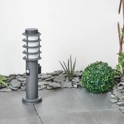 Hofstein Tunes Wegeleuchte Anthrazit, 1-flammig, Bewegungsmelder -Außenleuchten Verkaufe tunes wegeleuchte h3539873 2