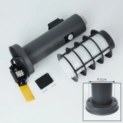 Hofstein Tunes Wegeleuchte Anthrazit, 1-flammig, Bewegungsmelder -Außenleuchten Verkaufe tunes wegeleuchte h3539873 3