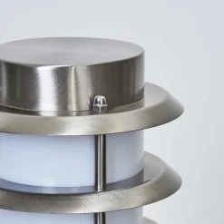 Hofstein Tunes Wegeleuchte Nickel-Matt, 1-flammig, Bewegungsmelder -Außenleuchten Verkaufe tunes wegeleuchte h3546529 9