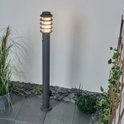 Hofstein Tunes Wegeleuchte Anthrazit, 1-flammig, Bewegungsmelder -Außenleuchten Verkaufe tunes wegeleuchte h3546628 8