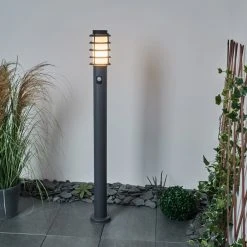 Hofstein Tunes Wegeleuchte Anthrazit, 1-flammig, Bewegungsmelder -Außenleuchten Verkaufe tunes wegeleuchte h3546659 6