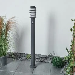 Hofstein Tunes Wegeleuchte Anthrazit, 1-flammig, Bewegungsmelder -Außenleuchten Verkaufe tunes wegeleuchte h3546659 9