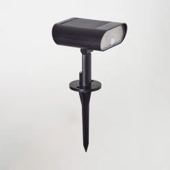 Hofstein Usmagama Solar Gartenstrahler LED Schwarz, 1-flammig, Bewegungsmelder, Farbwechsler -Außenleuchten Verkaufe usmagama solar gartenstrahler h3651919 8