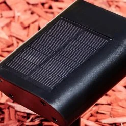 Hofstein Usmagama Solar Gartenstrahler LED Schwarz, 1-flammig, Bewegungsmelder, Farbwechsler -Außenleuchten Verkaufe usmagama solar gartenstrahler h3651919 9