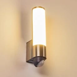 Hofstein Vasön Außenwandleuchte LED Edelstahl, 1-flammig, Bewegungsmelder 43 Hofstein Vasön Außenwandleuchte LED Edelstahl, 1-flammig, Bewegungsmelder -Außenleuchten Verkaufe vasoen aussenwandleuchte h3300411 do1 20