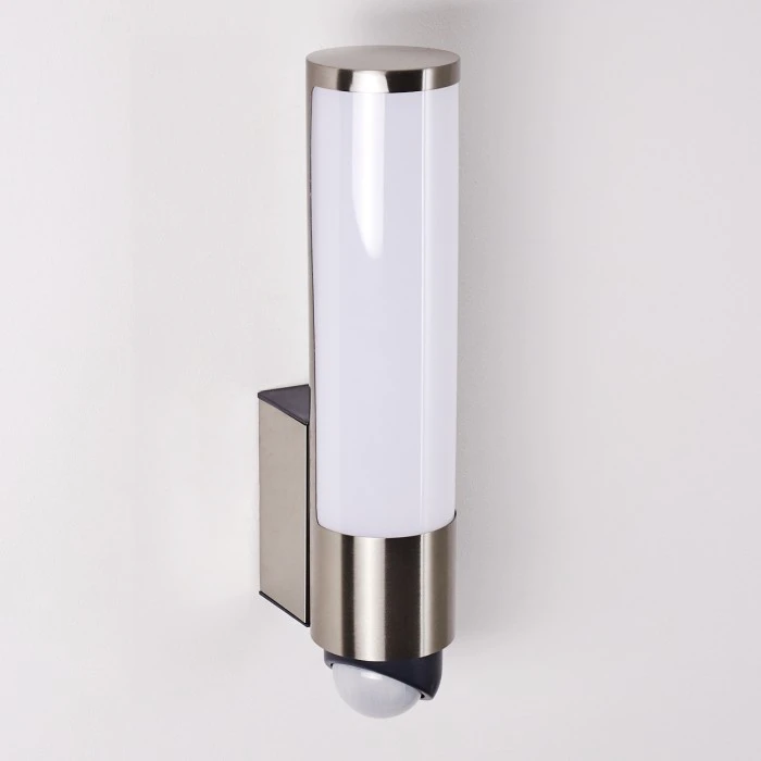 Hofstein Vasön Außenwandleuchte LED Edelstahl, 1-flammig, Bewegungsmelder 6 Hofstein Vasön Außenwandleuchte LED Edelstahl, 1-flammig, Bewegungsmelder – Bild 6