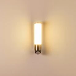 Hofstein Vasön Außenwandleuchte LED Edelstahl, 1-flammig, Bewegungsmelder 29 Hofstein Vasön Außenwandleuchte LED Edelstahl, 1-flammig, Bewegungsmelder -Außenleuchten Verkaufe vasoen aussenwandleuchte h3300411 do1 6