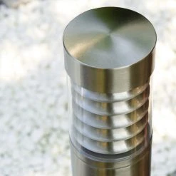 Hofstein Wegeleuchte Dakar Edelstahl, 1-flammig, Bewegungsmelder -Außenleuchten Verkaufe wegeleuchte dakar h168036 4