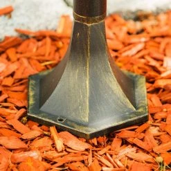 Hofstein Wegeleuchte Ribadeo Schwarz-Gold, 1-flammig, Bewegungsmelder -Außenleuchten Verkaufe wegeleuchte ribadeo h169187 10