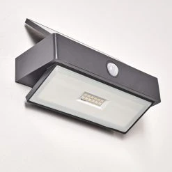 Hofstein Wiborg Solar-Au&szlig;enwandleuchte LED Anthrazit, 1-flammig, Bewegungsmelder -Außenleuchten Verkaufe wiborg solar aussenwandleuchte h3270899 do1 13