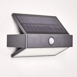 Hofstein Wiborg Solar-Au&szlig;enwandleuchte LED Anthrazit, 1-flammig, Bewegungsmelder -Außenleuchten Verkaufe wiborg solar aussenwandleuchte h3270899 do1 16