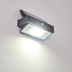 Hofstein Wiborg Solar-Au&szlig;enwandleuchte LED Anthrazit, 1-flammig, Bewegungsmelder -Außenleuchten Verkaufe wiborg solar aussenwandleuchte h3270899 do1 2