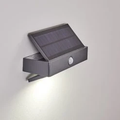 Hofstein Wiborg Solar-Au&szlig;enwandleuchte LED Anthrazit, 1-flammig, Bewegungsmelder -Außenleuchten Verkaufe wiborg solar aussenwandleuchte h3270899 do1 3