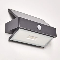 Hofstein Wiborg Solar-Au&szlig;enwandleuchte LED Anthrazit, 1-flammig, Bewegungsmelder -Außenleuchten Verkaufe wiborg solar aussenwandleuchte h3270899 do1 4