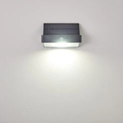 Hofstein Wiborg Solar-Au&szlig;enwandleuchte LED Anthrazit, 1-flammig, Bewegungsmelder -Außenleuchten Verkaufe wiborg solar aussenwandleuchte h3270899 do1 6